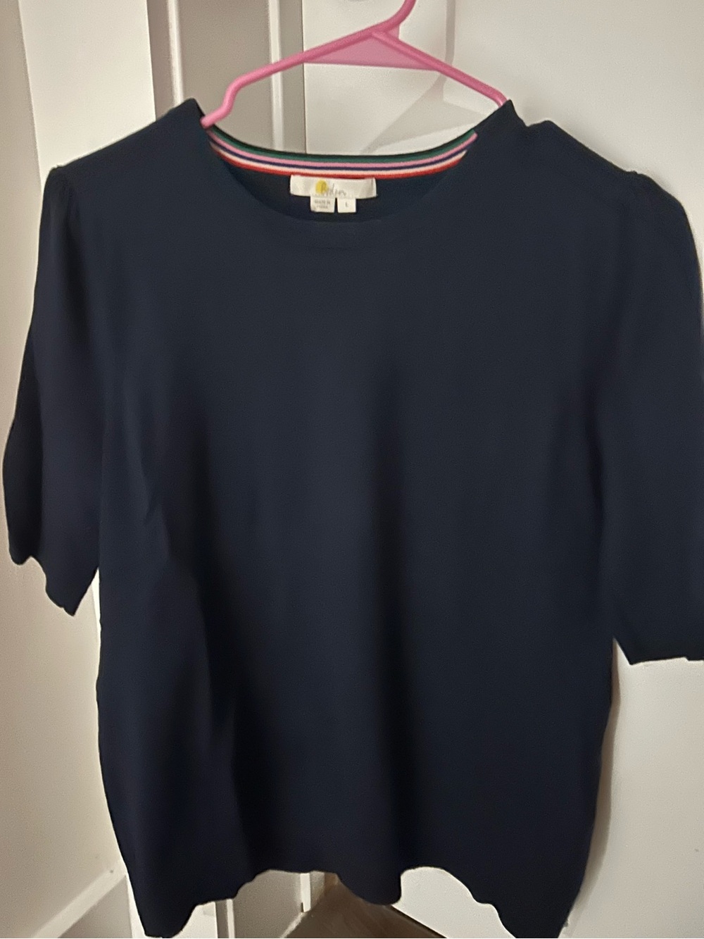BODEN │PUFFED SLEEVE SWEATER TEE
